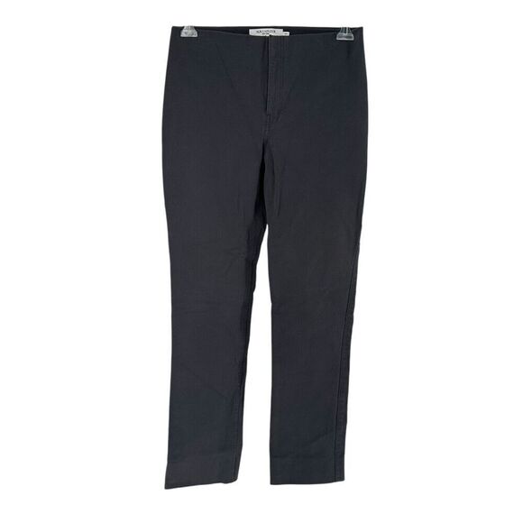 MM Lafleur Pants Womens Stretch Trouser Charcoal Gray Size 8 Career High Rise - Picture 1 of 6